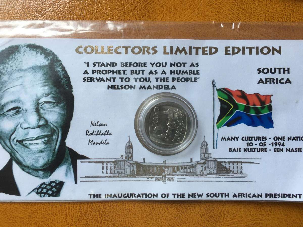MANDELA LOT  5 ITEMS - 1994 ELECTION MEMORABILIA
