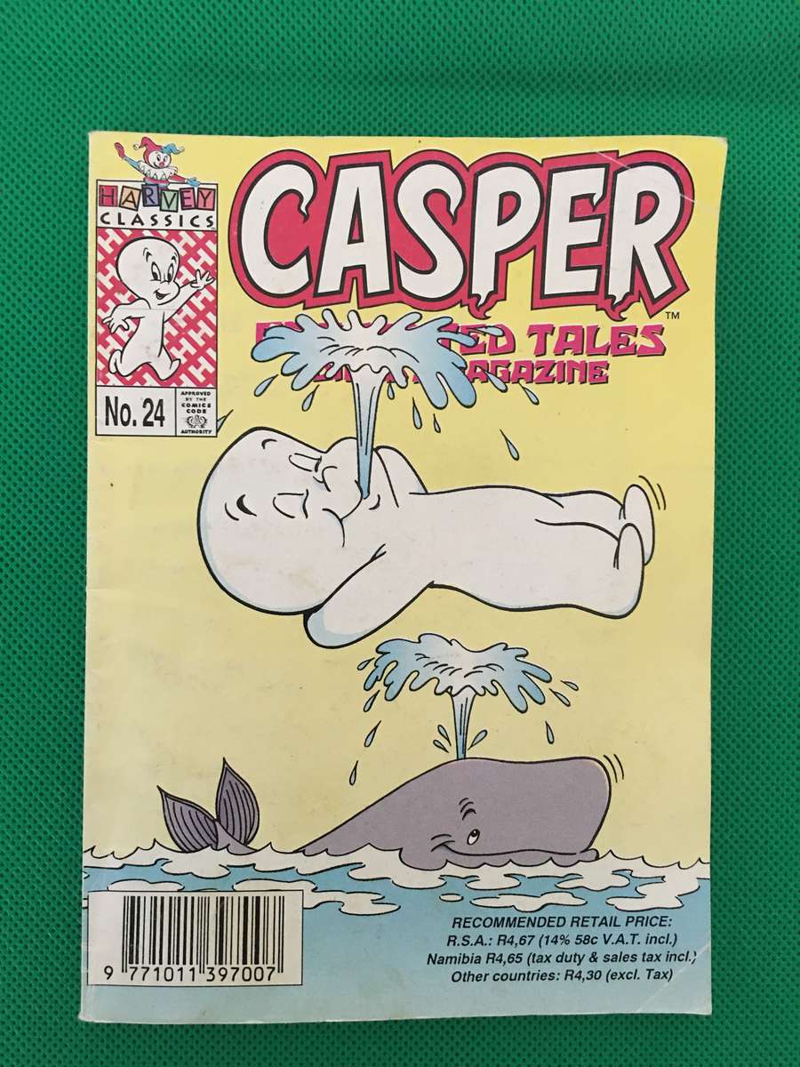 VINTAGE HARVEY CLASSICS COMIC DIGEST CASPER - 1993 ENCHANTED TALES - CASPER