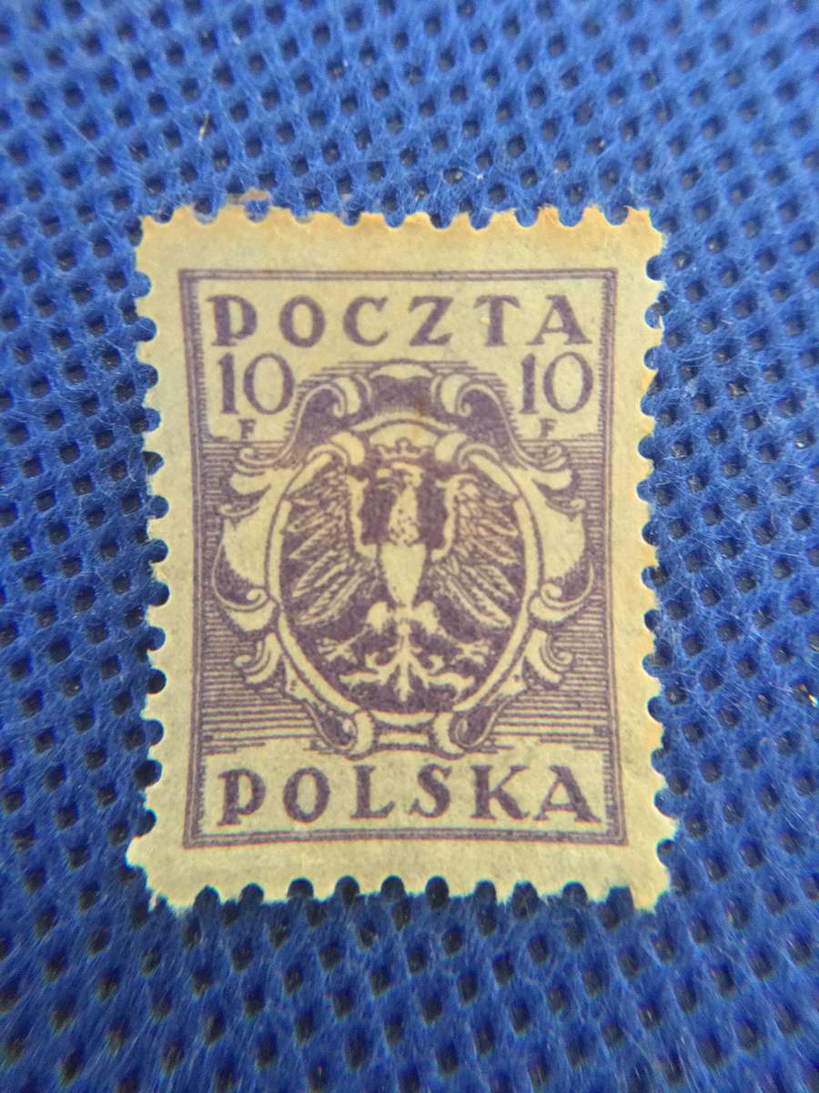 POLAND LOT OF 6 UNUSED STAMPS