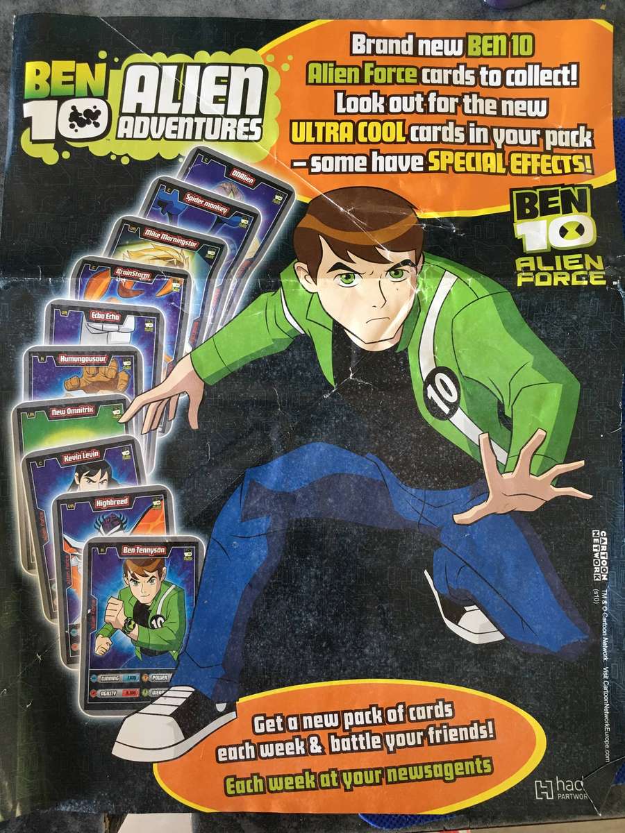 BEN 10 TRADING CARD 2009 - GHOSTFREAK