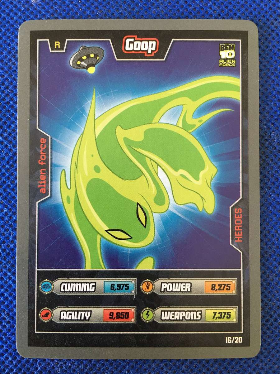 BEN 10 TRADING CARD 2009 - GOOP