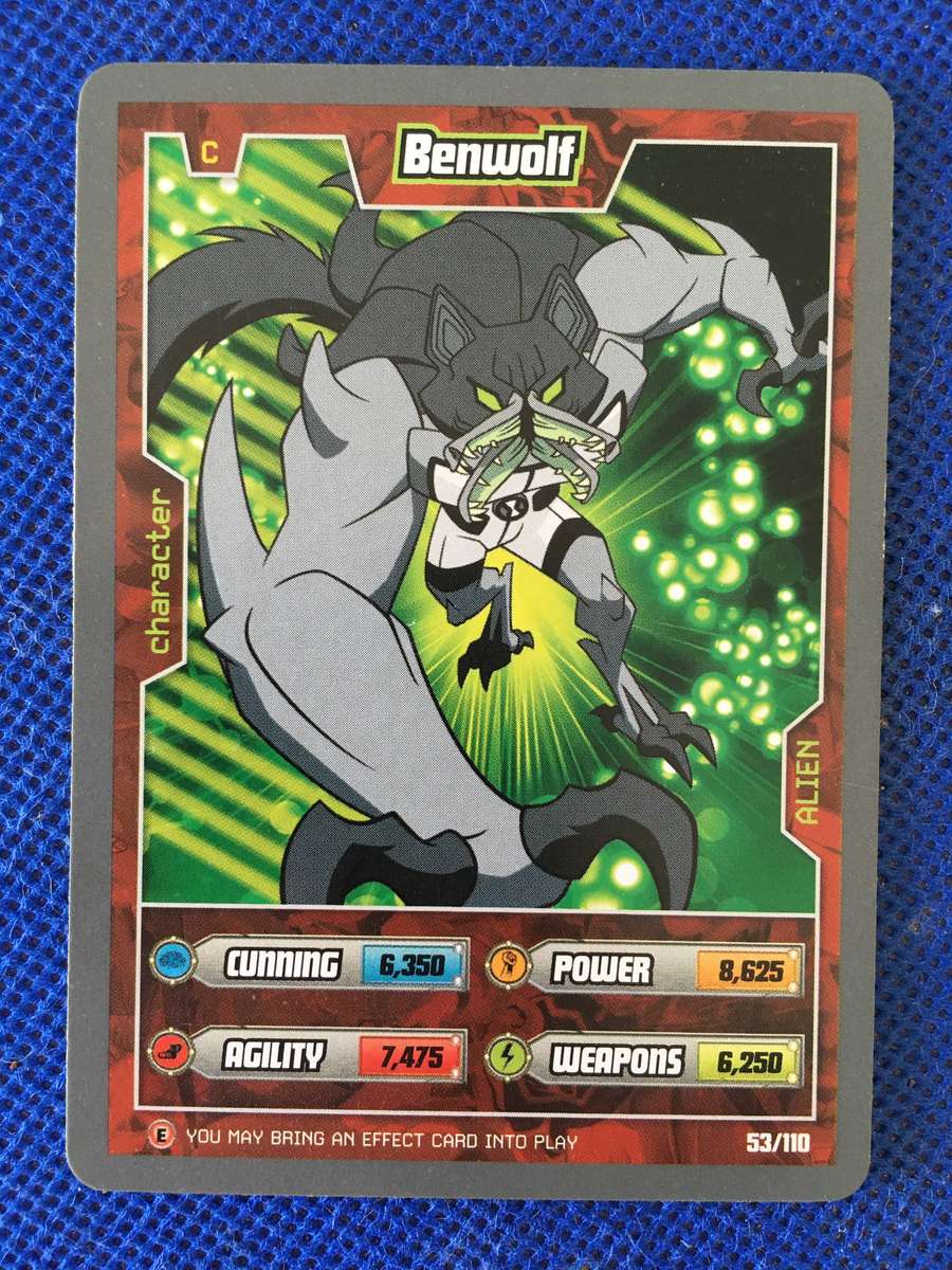 BEN 10 TRADING CARD 2009 - BENWOLF