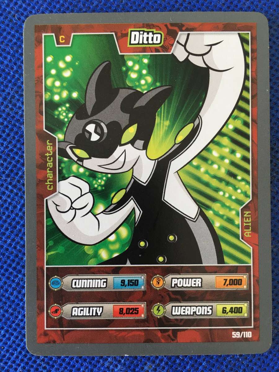 BEN 10 TRADING CARD 2009 - DITTO