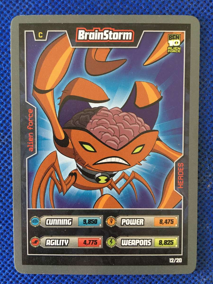BEN 10 TRADING CARD 2009 - BRAINSTORM