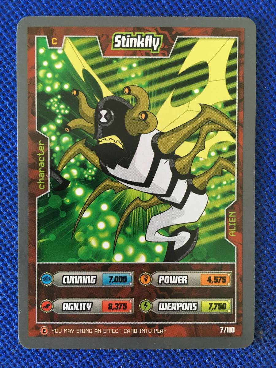BEN 10 TRADING CARD 2009 - STINKFLY
