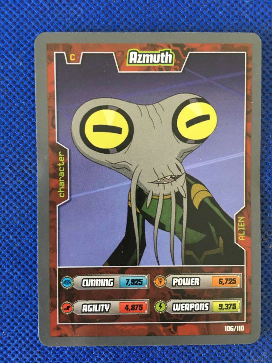 BEN 10 TRADING CARD 2009 - AZMUTH