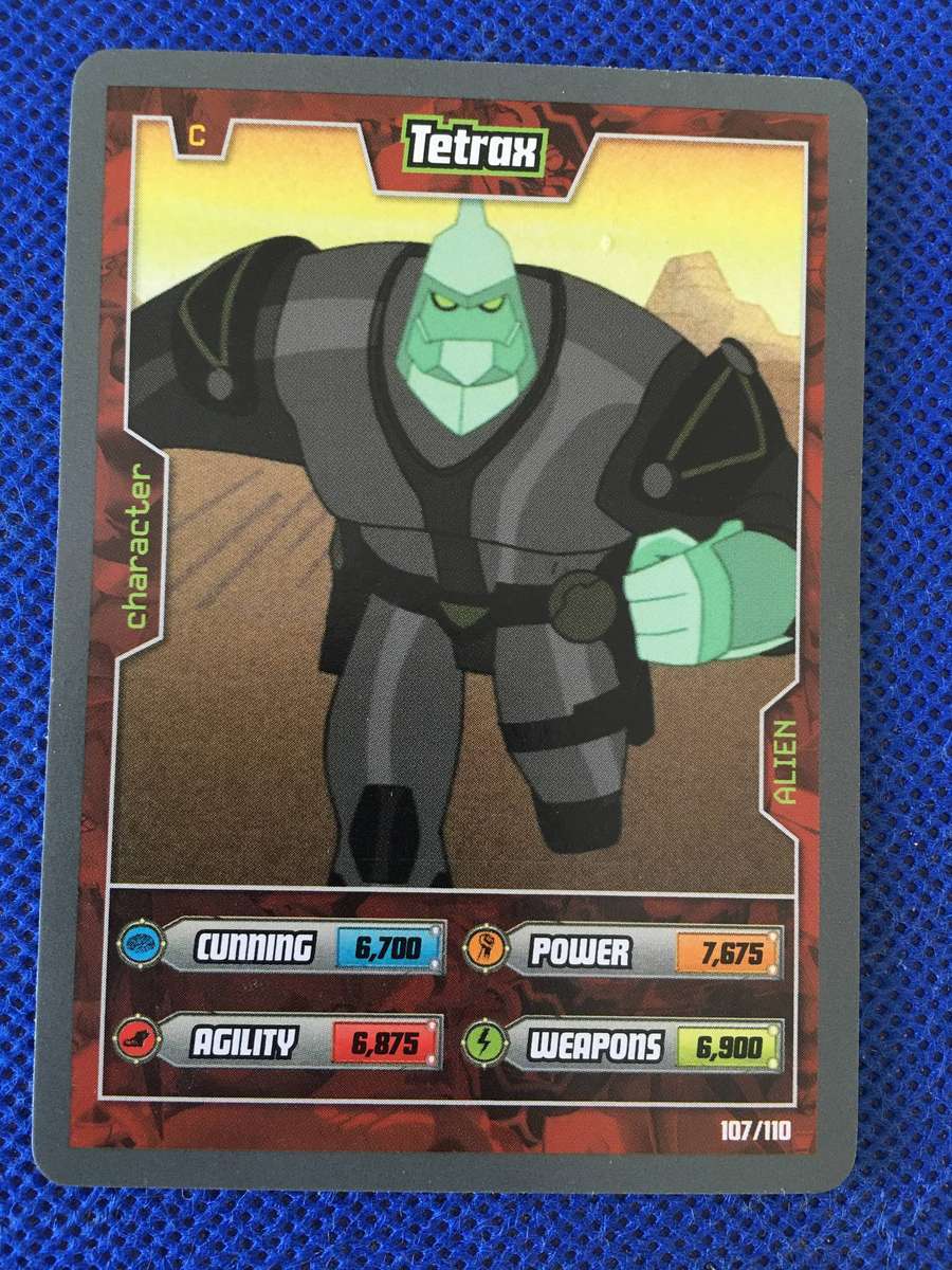 BEN 10 TRADING CARD 2009 - TETRAX