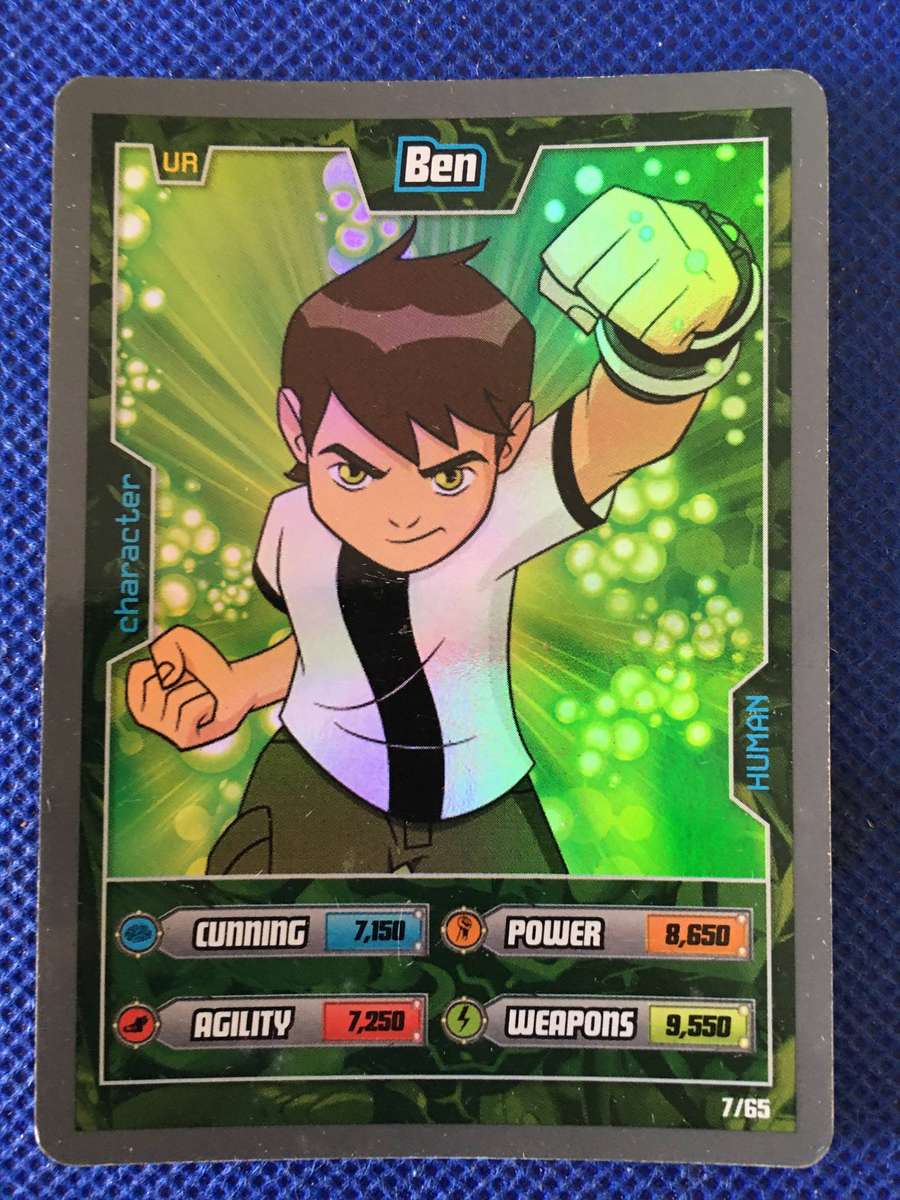 BEN 10 TRADING CARD 2009 -  FOIL CARD / SHINY / - BEN