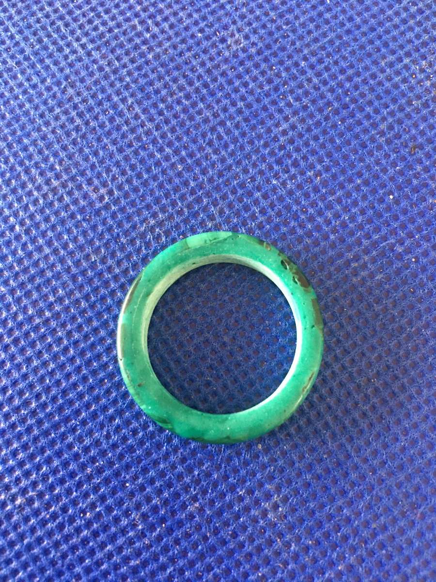 LOVELY MOSS AGATE RING