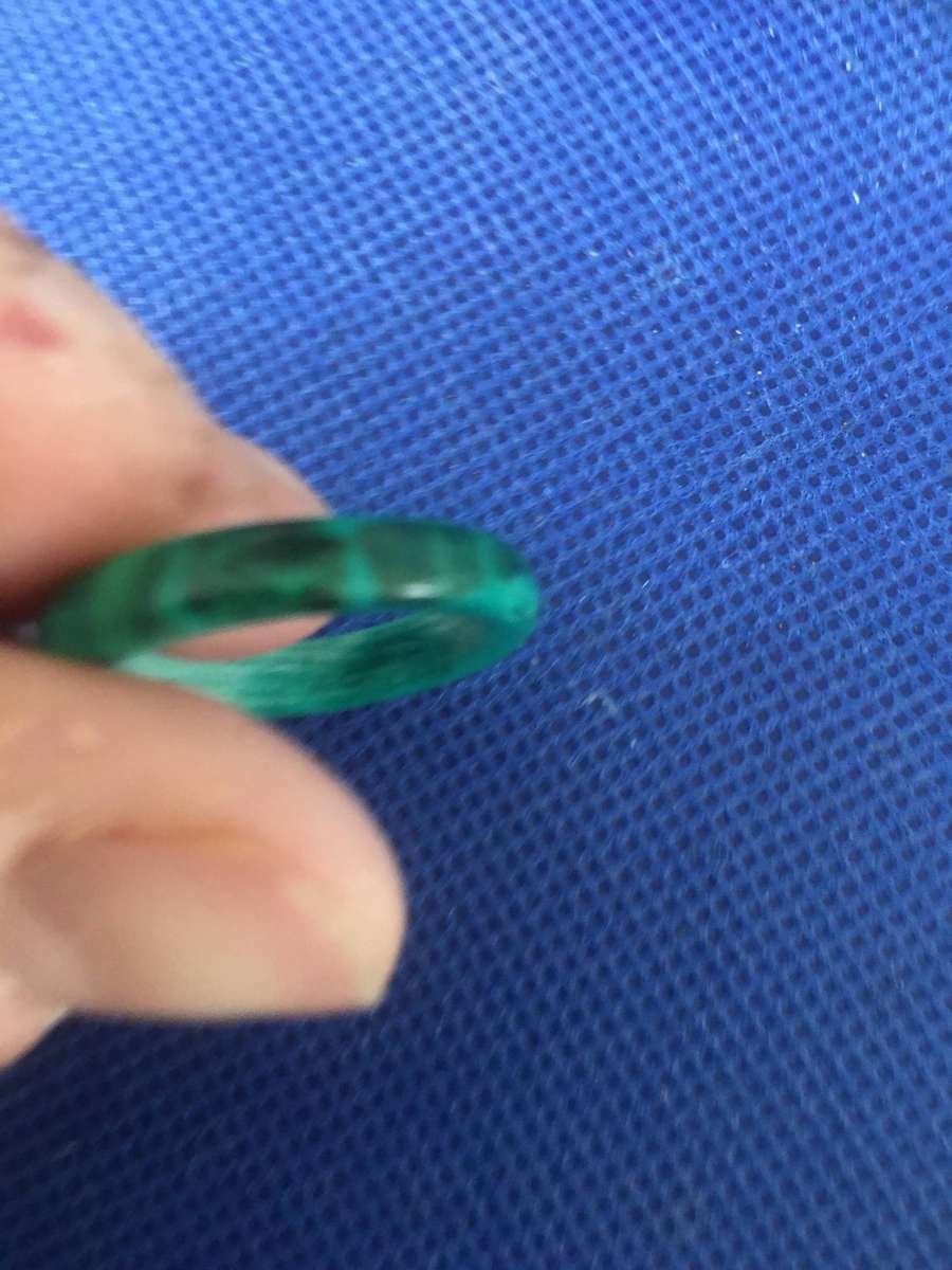 LOVELY MOSS AGATE RING