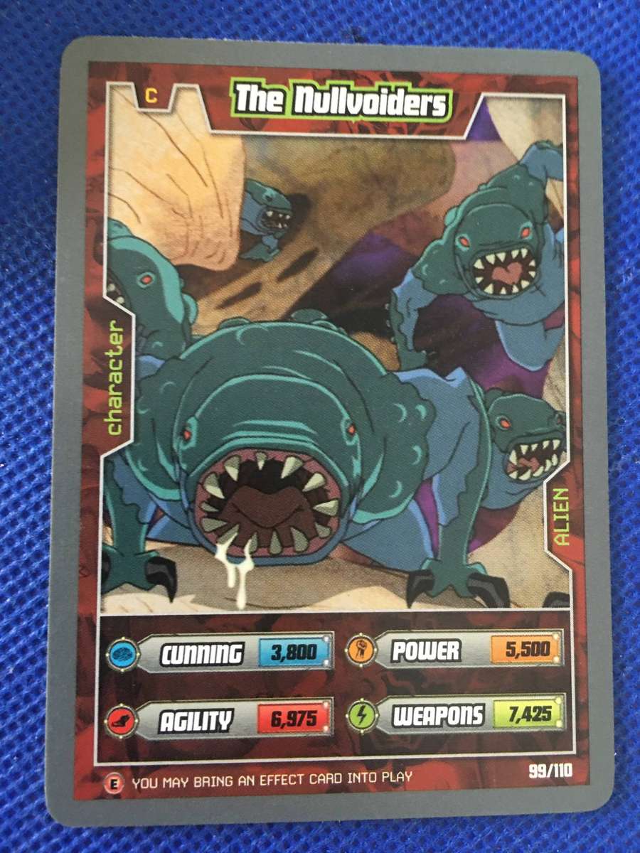 BEN 10 TRADING CARD 2009 - THE NULLVOIDERS