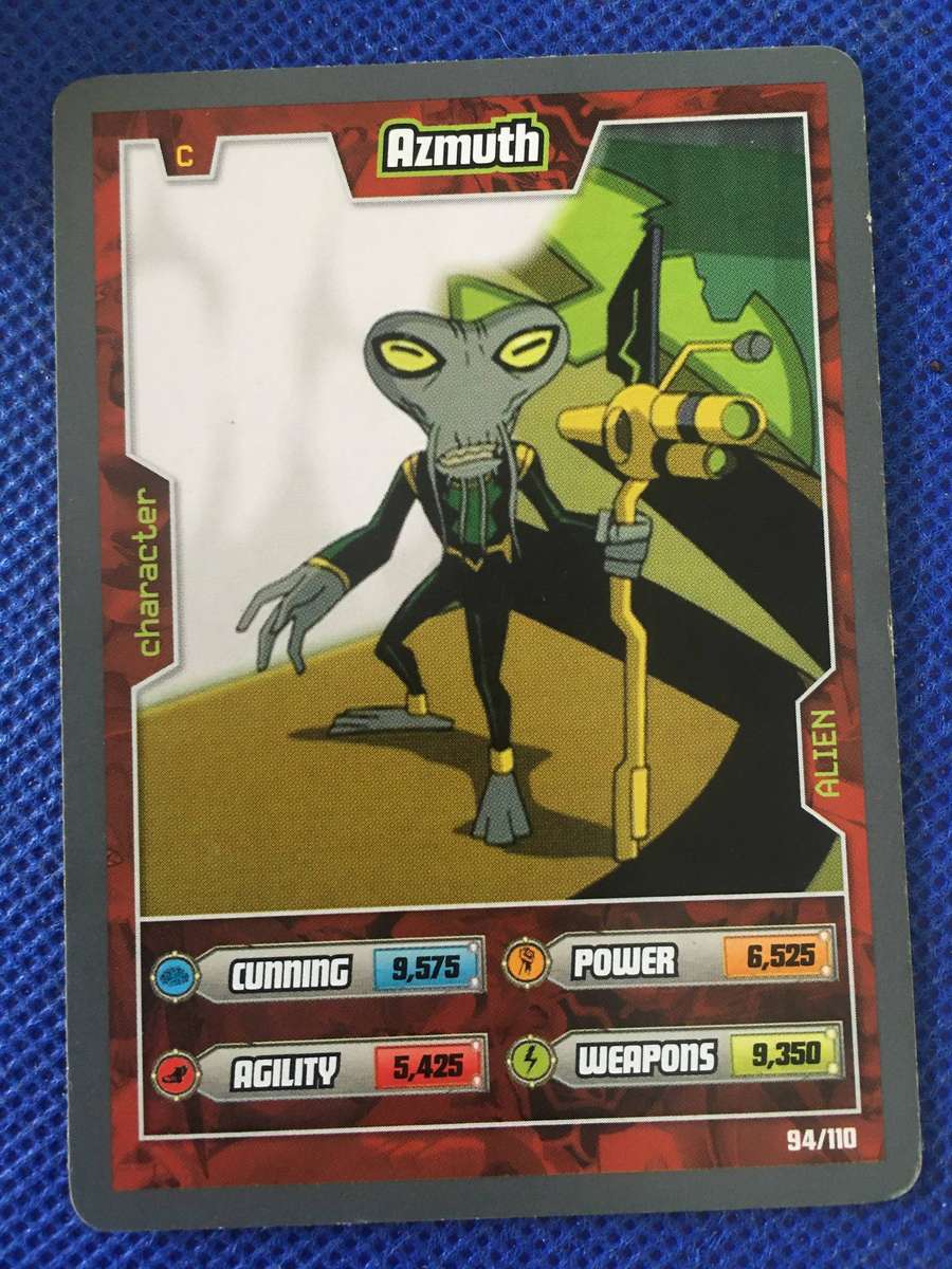 BEN 10 TRADING CARD 2009 - AZMUTH
