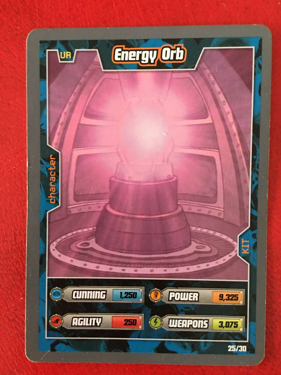 BEN 10 TRADING CARD 2009 -  ENERGY ORB