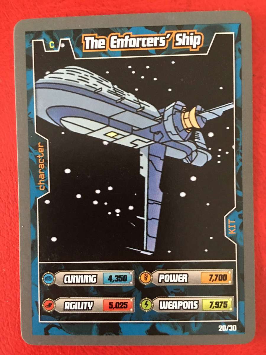 BEN 10 TRADING CARD 2009 - THE ENFORCER'S SHIP