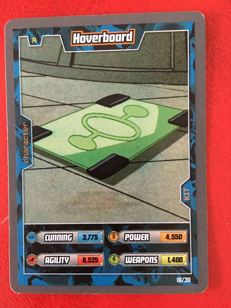 BEN 10 TRADING CARD 2009 - HOVERBOARD