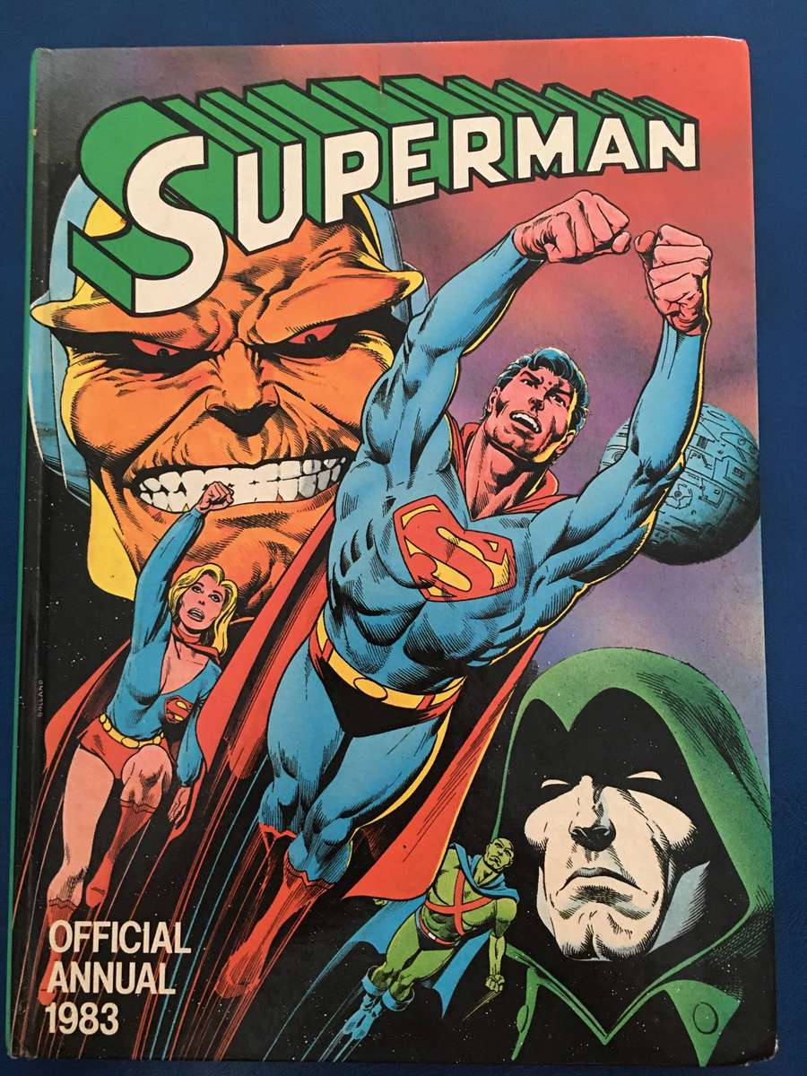 LOVELY  SUPERMAN ANNUAL - 1983 - COMIC STYLE ANNUAL