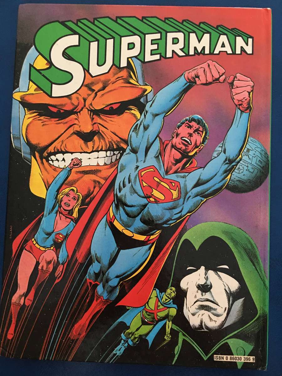 LOVELY  SUPERMAN ANNUAL - 1983 - COMIC STYLE ANNUAL