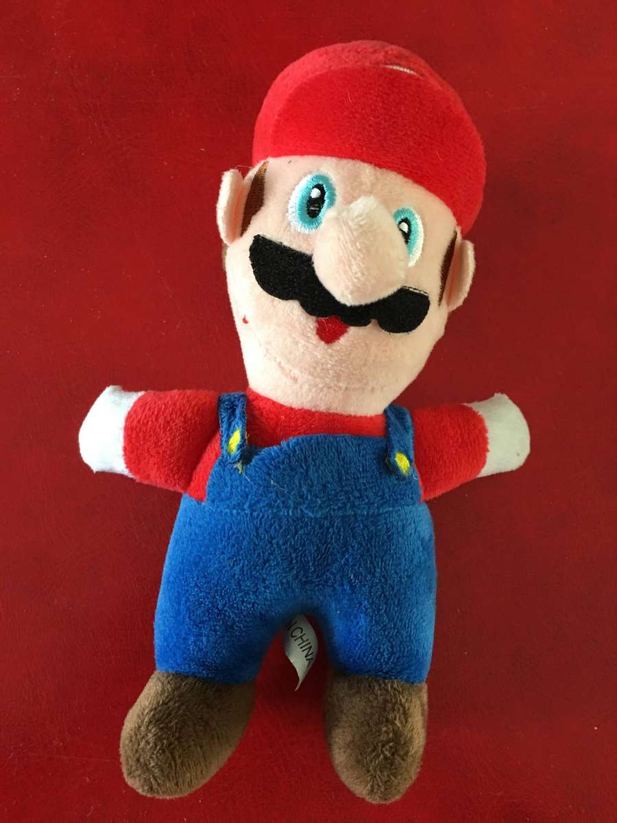 LOVELY PLUSH SUPER MARIO BROTHERS  TOY - MARIO