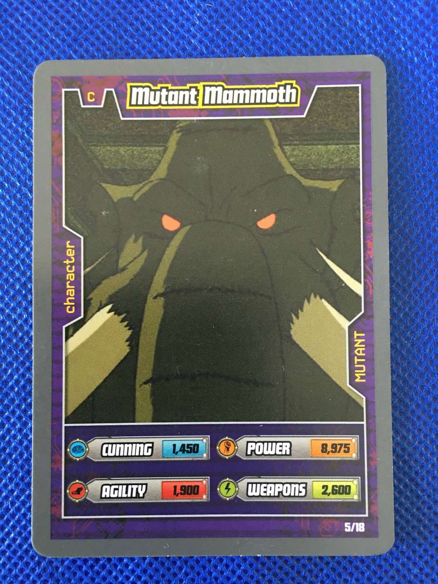BEN 10 TRADING CARD 2009 -  MUTANT MAMMOTH