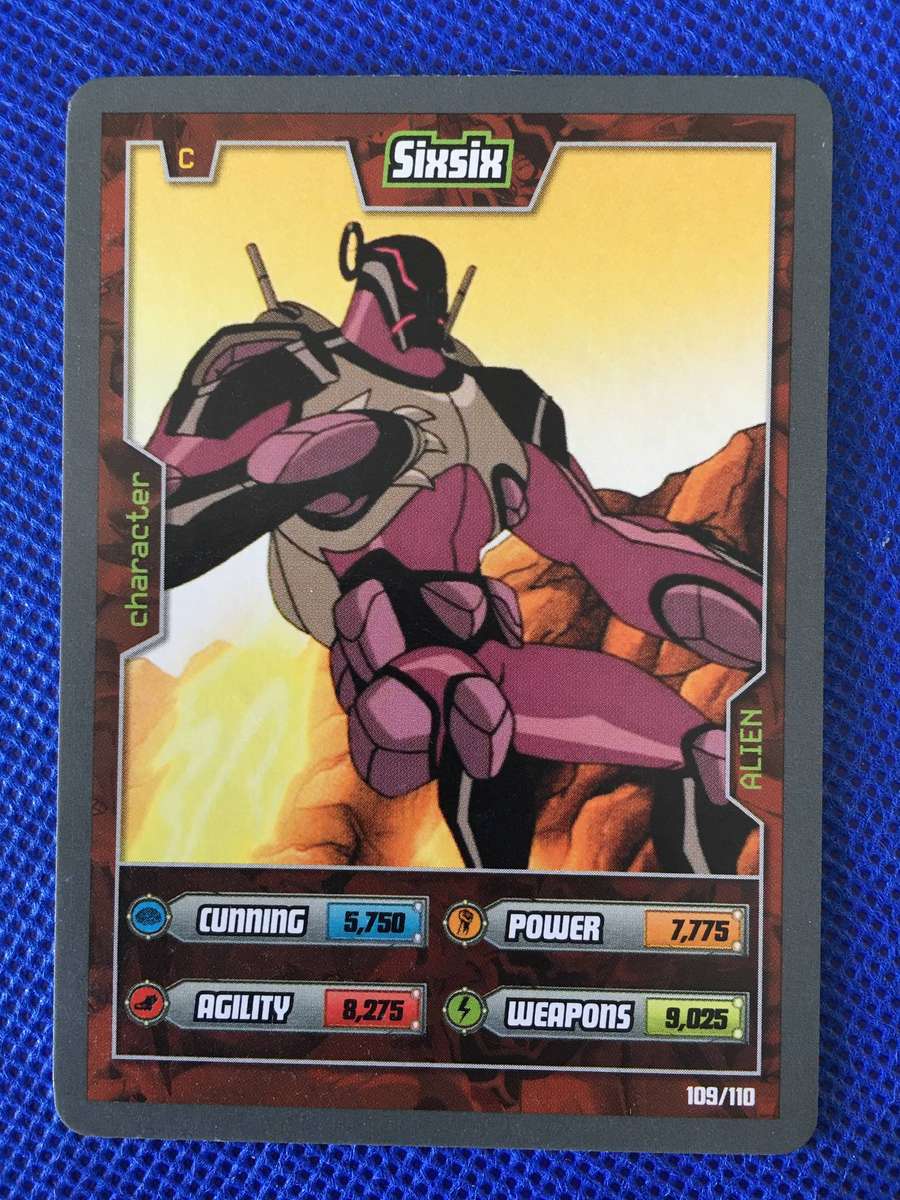 BEN 10 TRADING CARD 2009 - SIXSIX