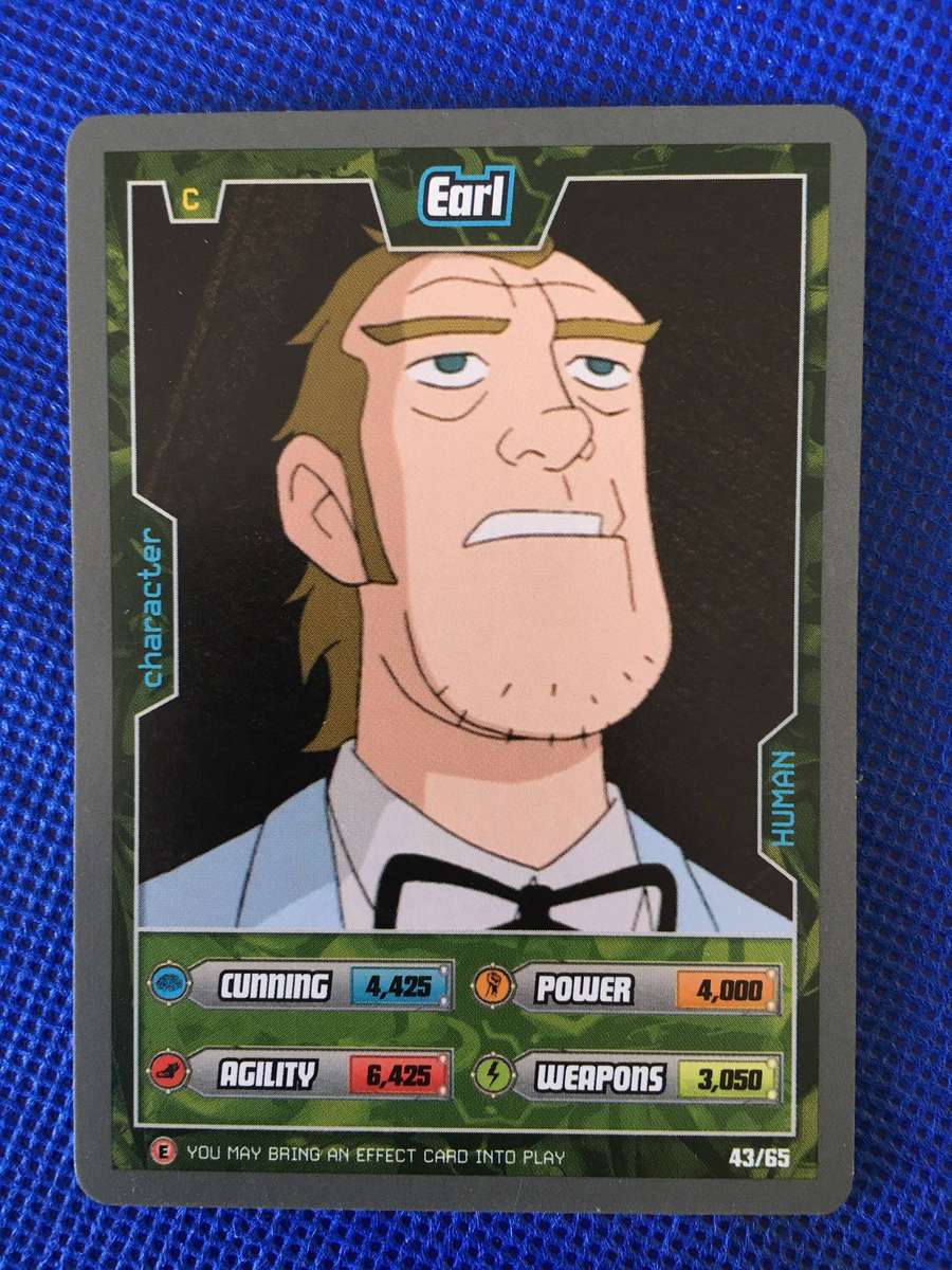 BEN 10 TRADING CARD 2009 - EARL