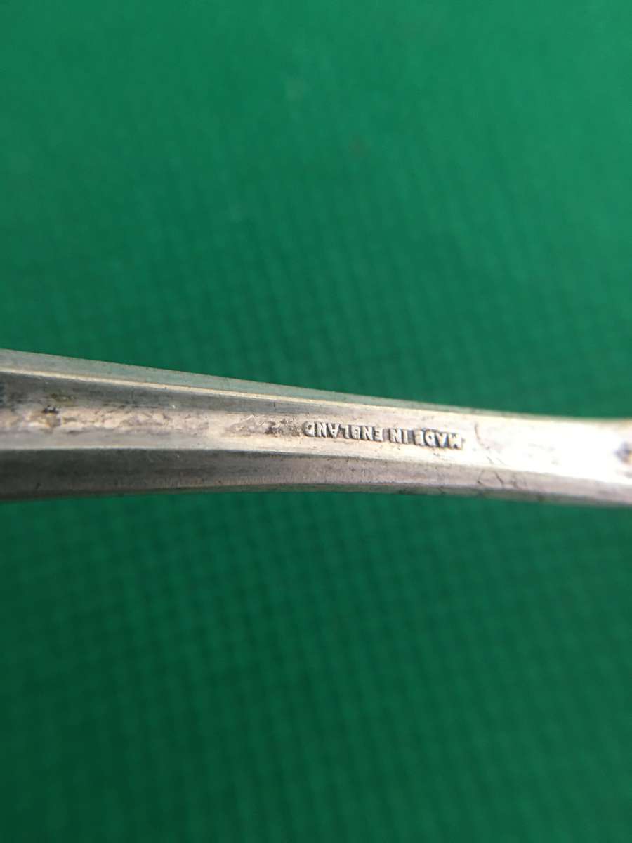 VINTAGE ANGORA SILVER PLATED 4 CAKE FORKS