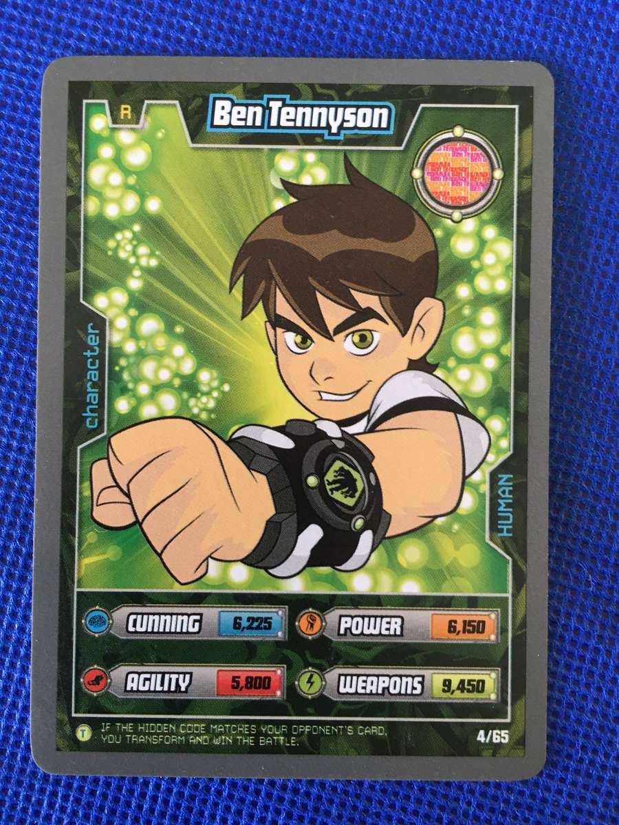 BEN 10 TRADING CARD 2009 - BEN  TENNYSON