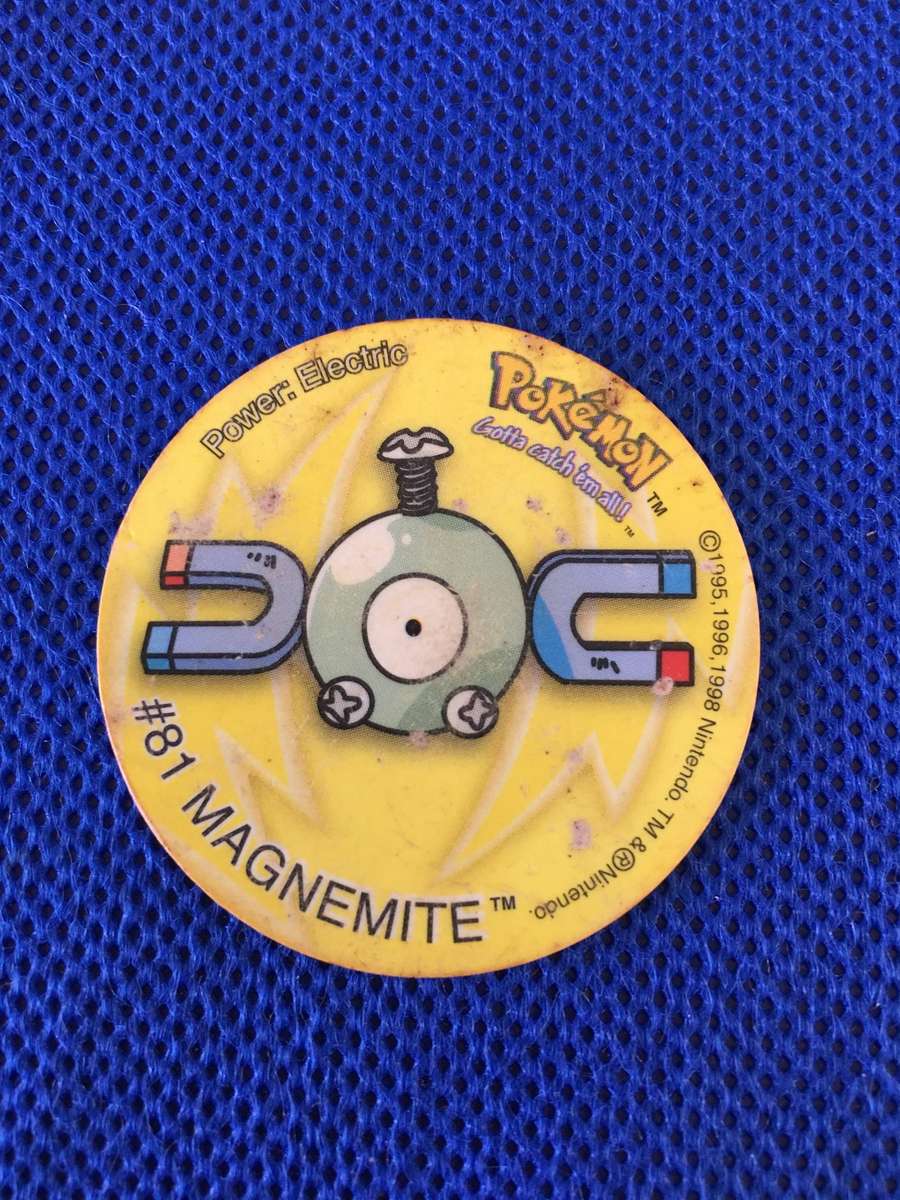VINTAGE POKEMON TAZO 1995 - NO.  30 - MAGNEMITE