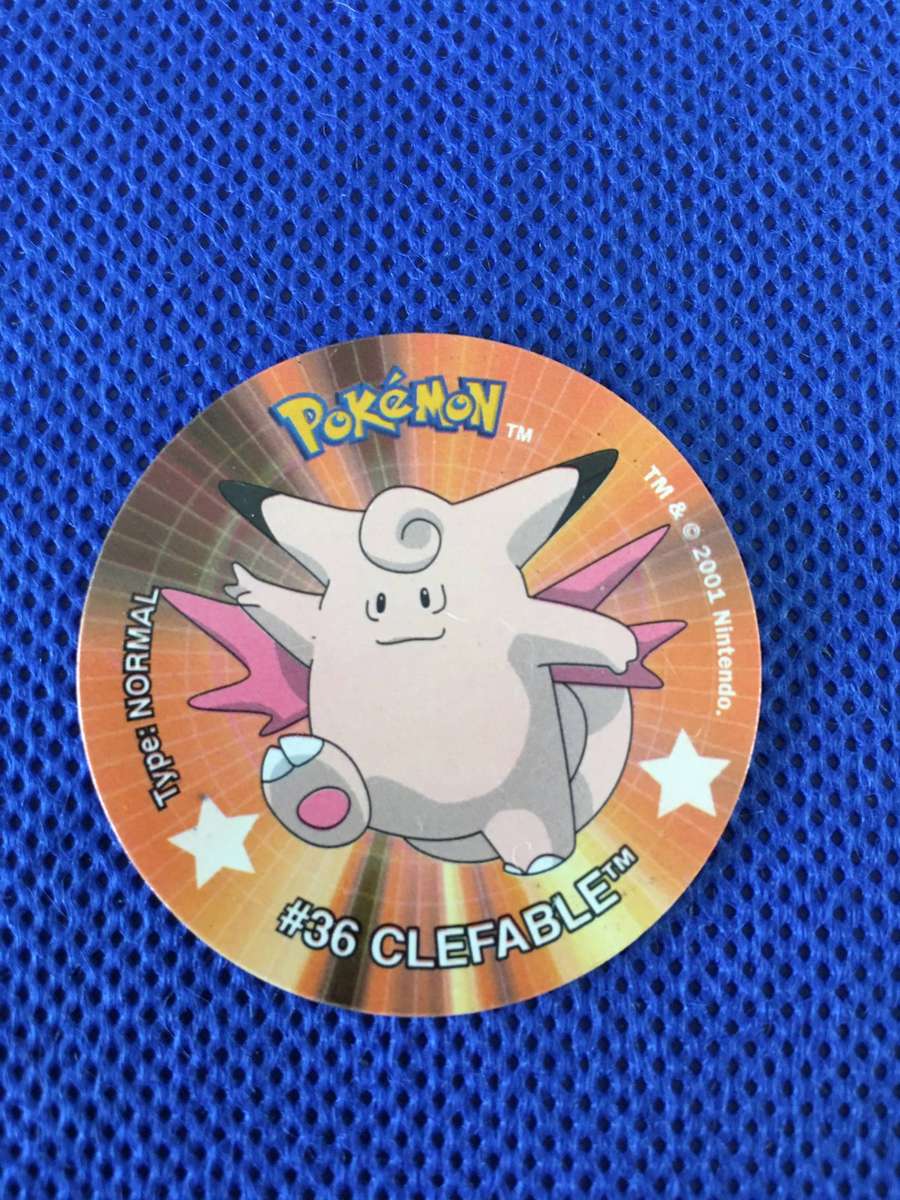 POKEMON  TAZO - CLEFABLE - NO. 14