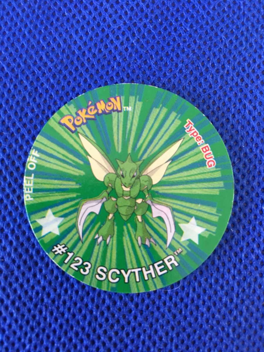VINTAGE POKEMON TAZO - NO. 5 - SCYTHER