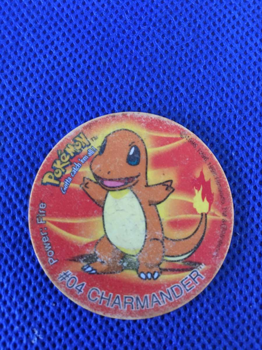 VINTAGE POKEMON TAZO - 1993 - NO. 2 - CHARMANDER