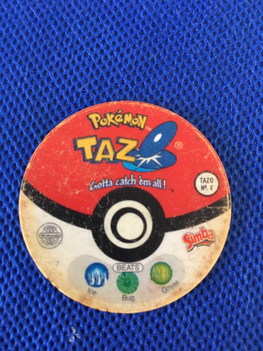 VINTAGE POKEMON TAZO - 1993 - NO. 2 - CHARMANDER