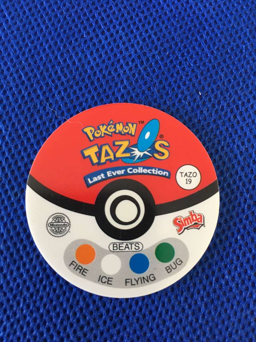 VINTAGE POKEMON TAZO - NO. 19 - LARVITAR