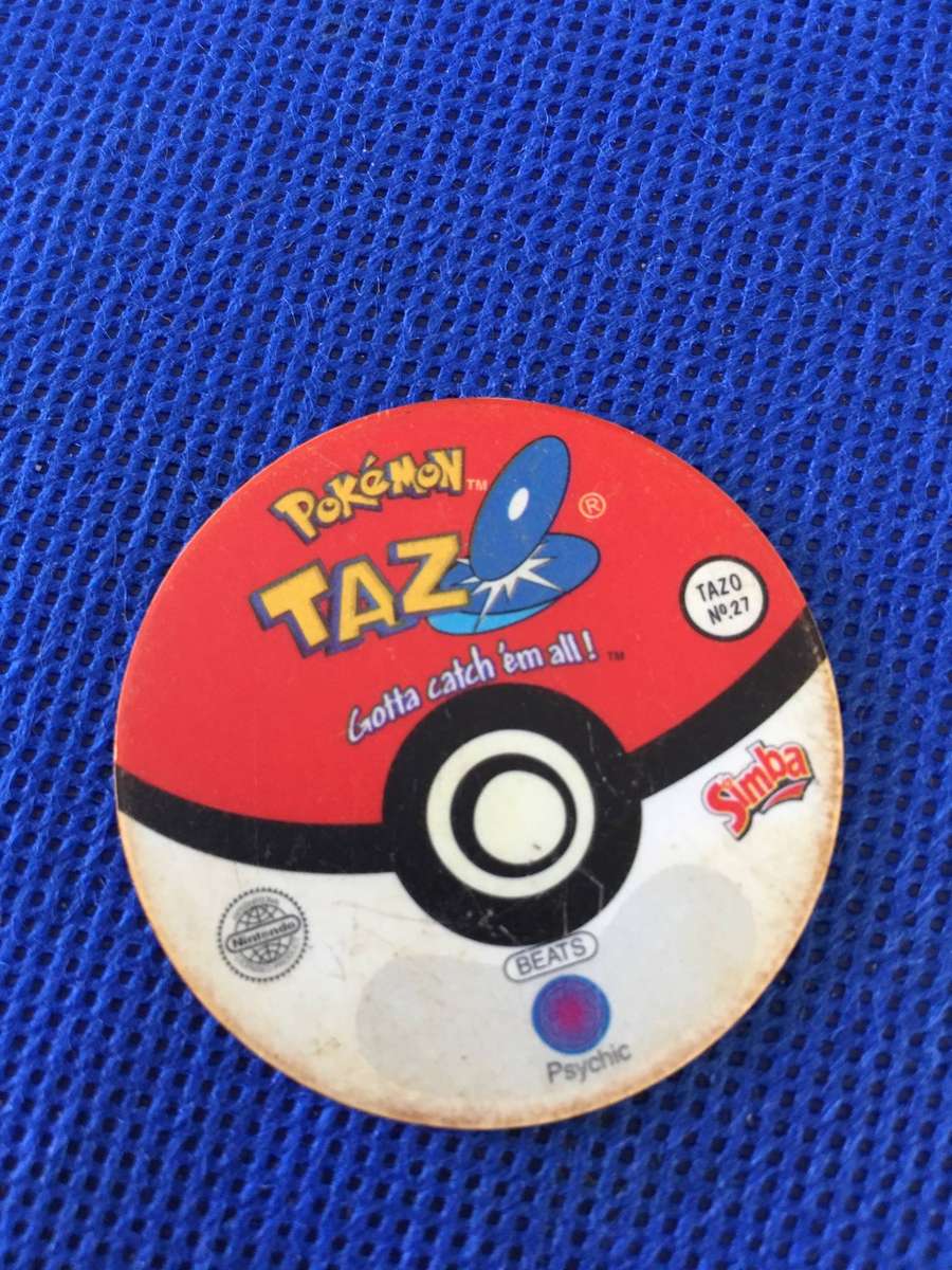 VINTAGE  POKEMON  TAZO  - 1995 - NO. 27 - GASTLY