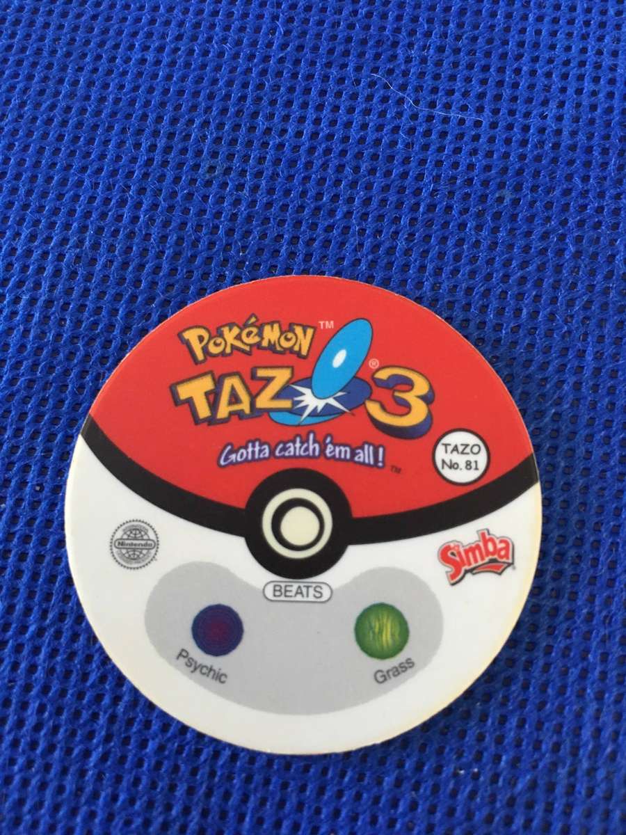 VINTAGE POKEMON TAZO  - 2001 - NO. 81 - CATERPIE