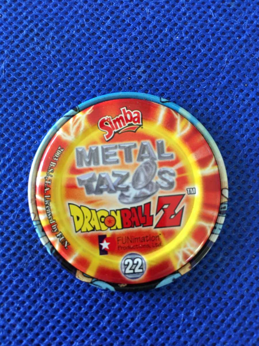 VINTAGE DRAGONBALL Z TAZO - NO. 22 -