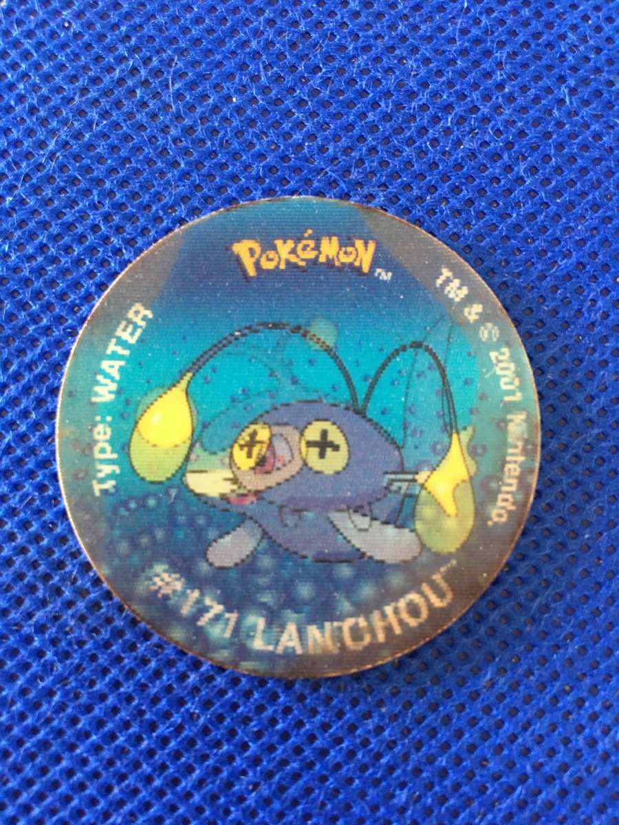 POKEMON TAZO 3D - NO. 26 - CHINCHOU - 2001