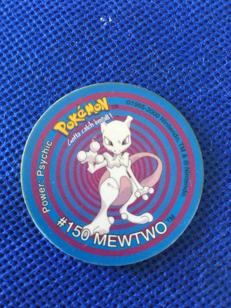 VINTAGE POKEMON TAZO - NO. 55 - 2000 - MEWTWO