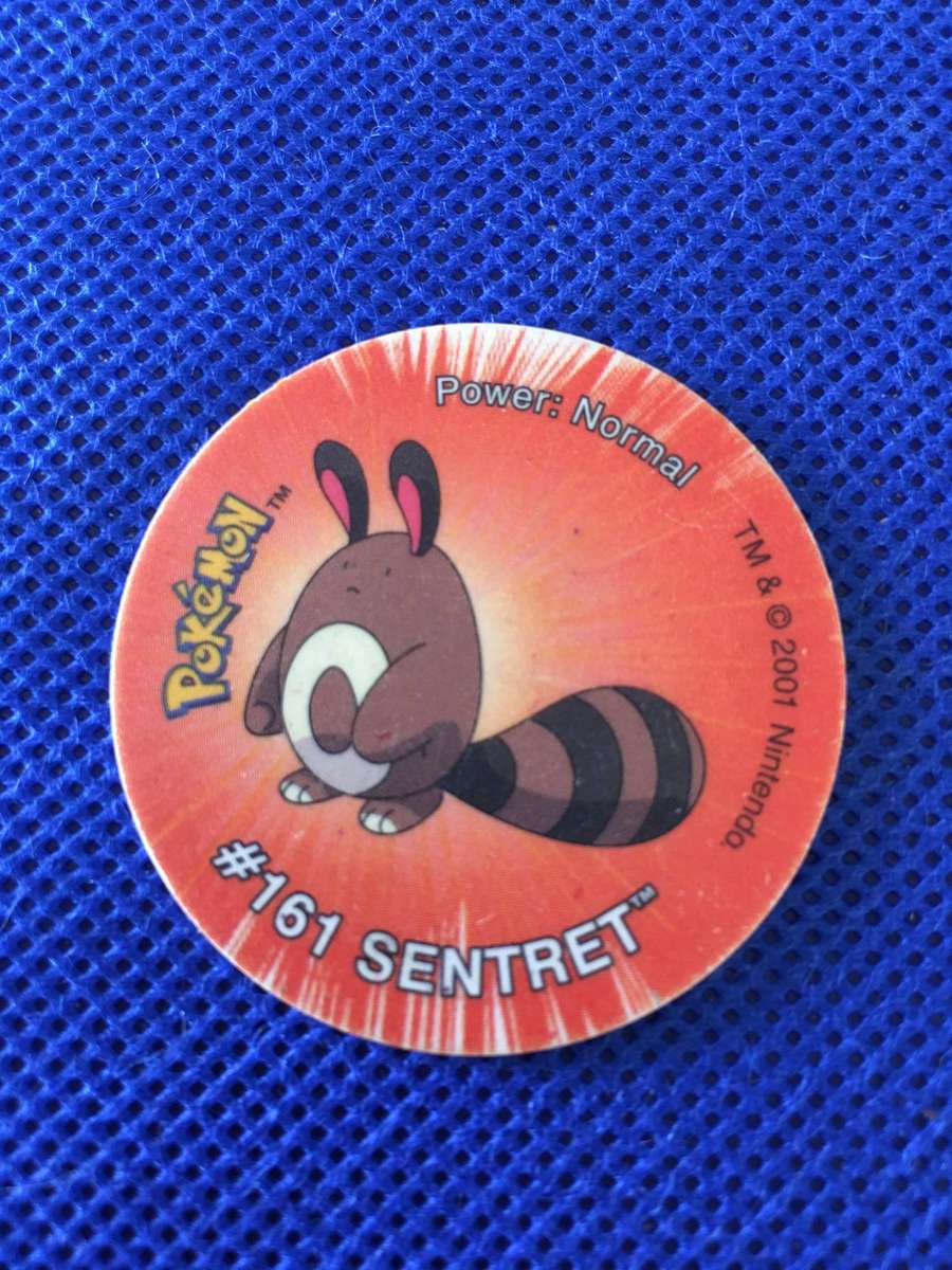 VINTAGE POKEMON TAZO  2001 - NO. 32 - SENTRET