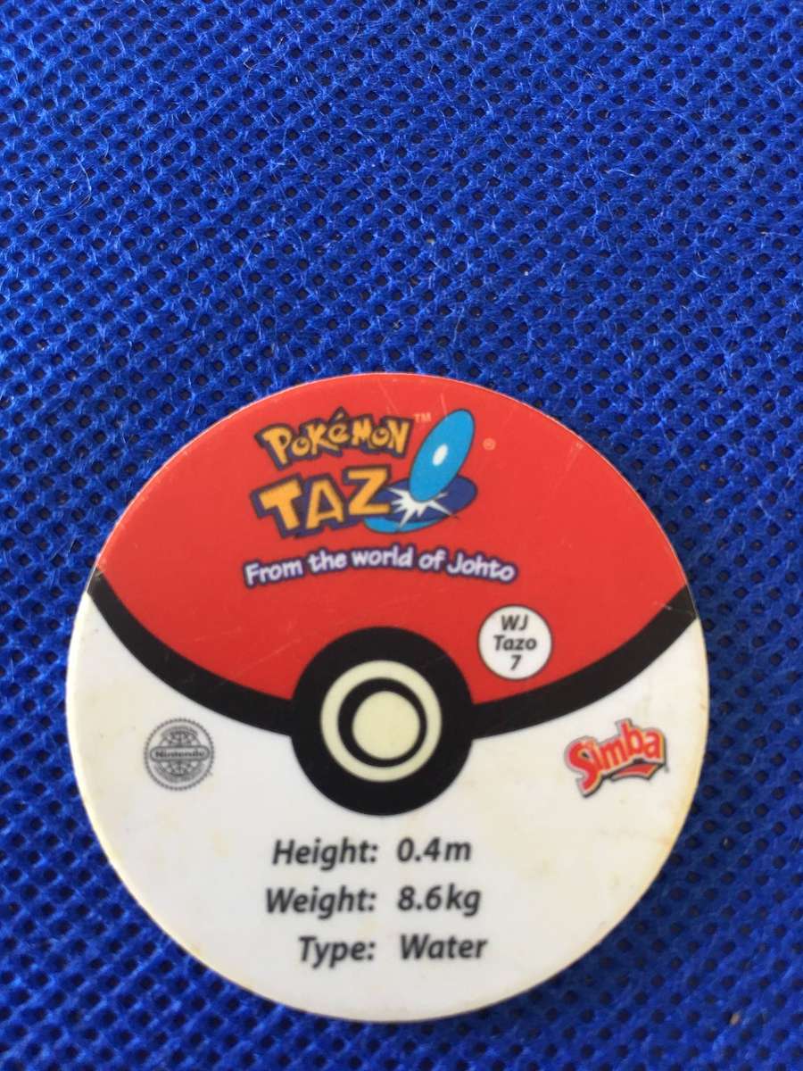 VINTAGE  POKEMON  TAZO  - 2001 - NO. 7 - MARILL
