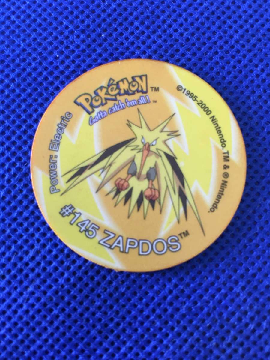 VINTAGE POKEMON TAZO - 2000 - NO. 32 - ZAPDOS