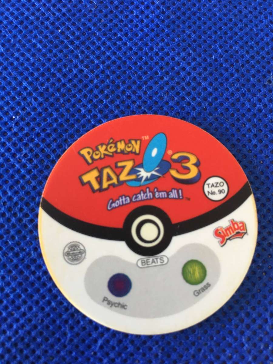 VINTAGE POKEMON TAZO - 2001 - NO . 90 - BUTTERFREE