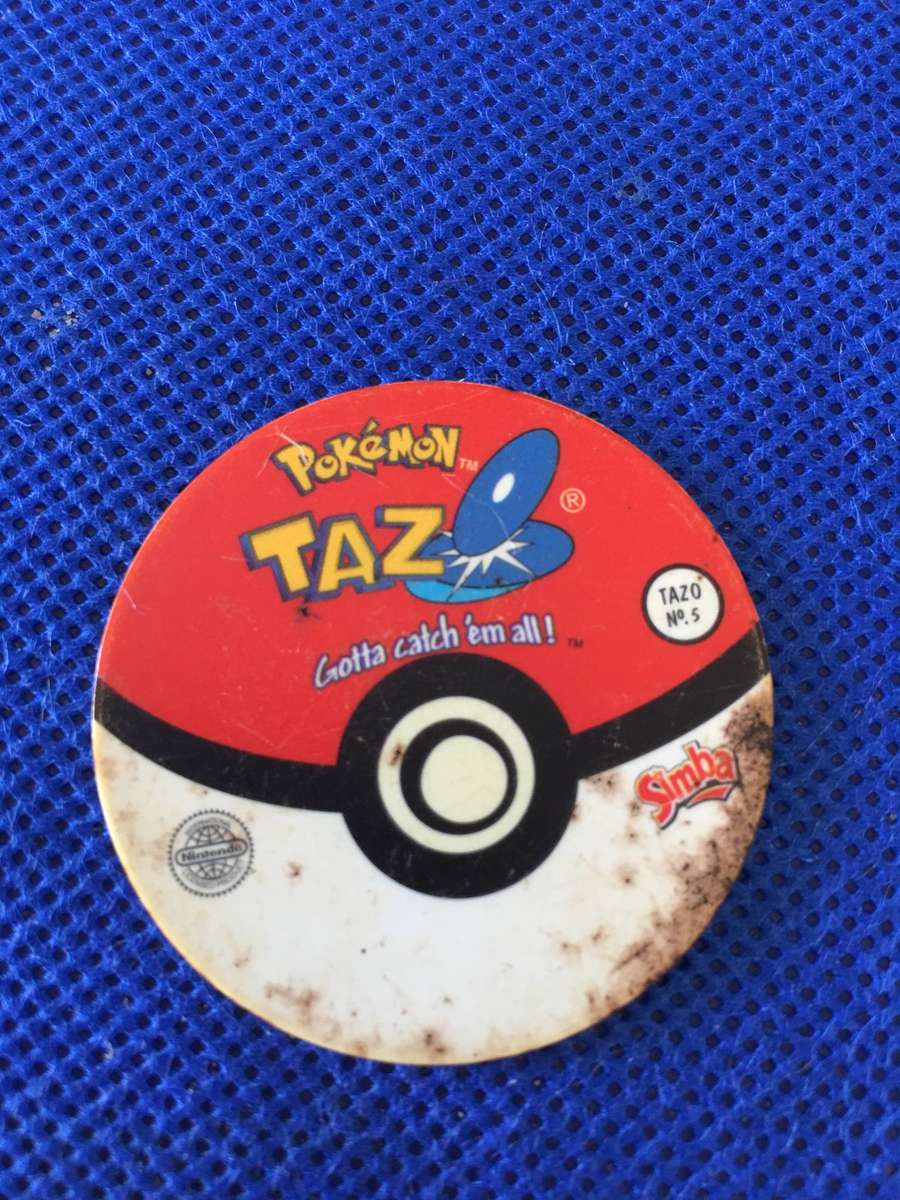 VINTAGE POKEMON TAZO - 1998 - TAZO NO. 5 - PIDGEY