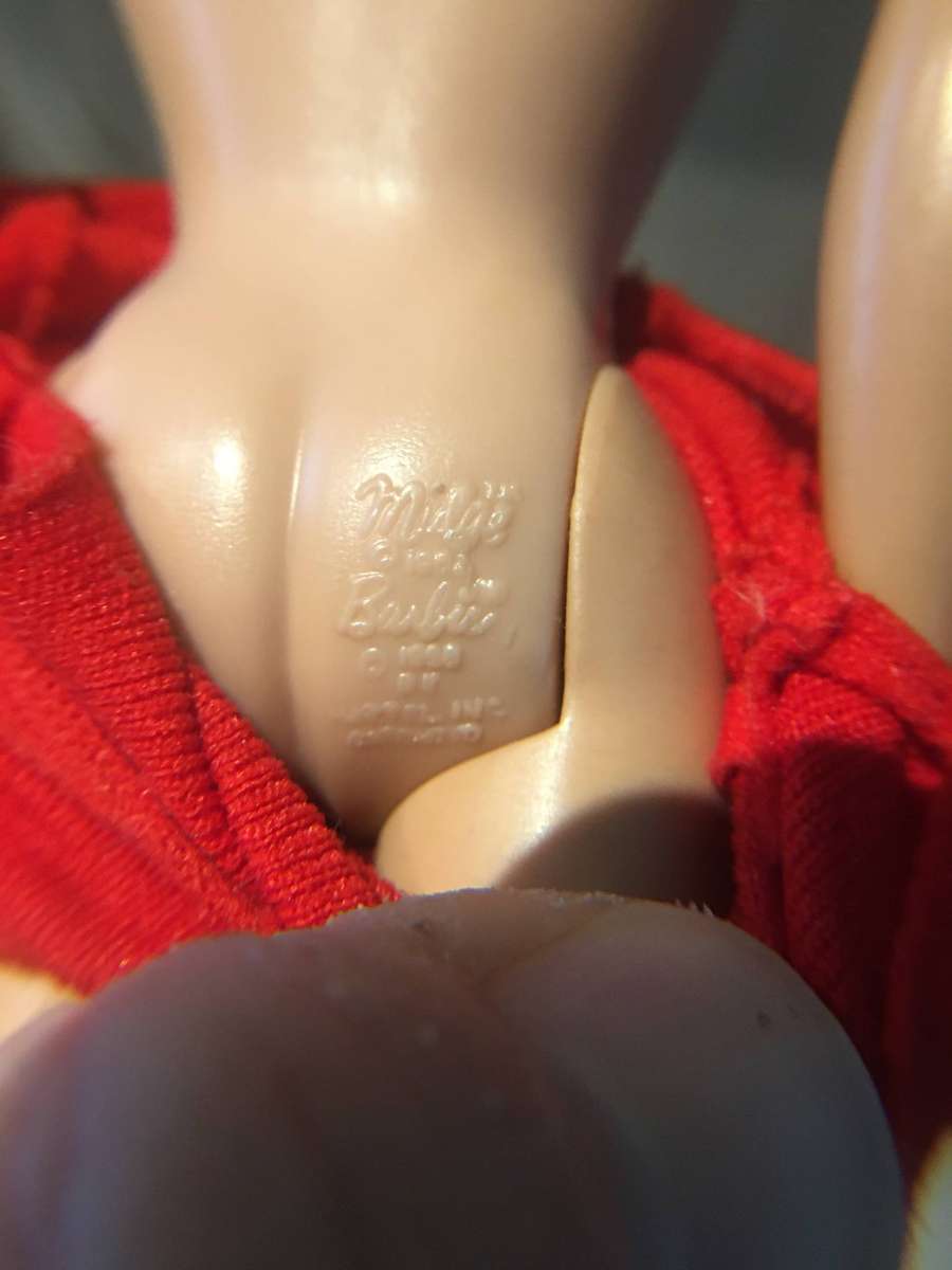 VINTAGE  BARBIE DOLL IN ORIGINAL BOX BY MATTEL - 1950`S