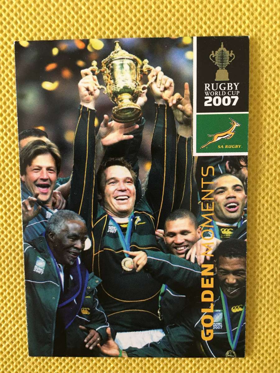 RUGBY TRADING CARD - GOLDEN MOMENTS - 2007 -