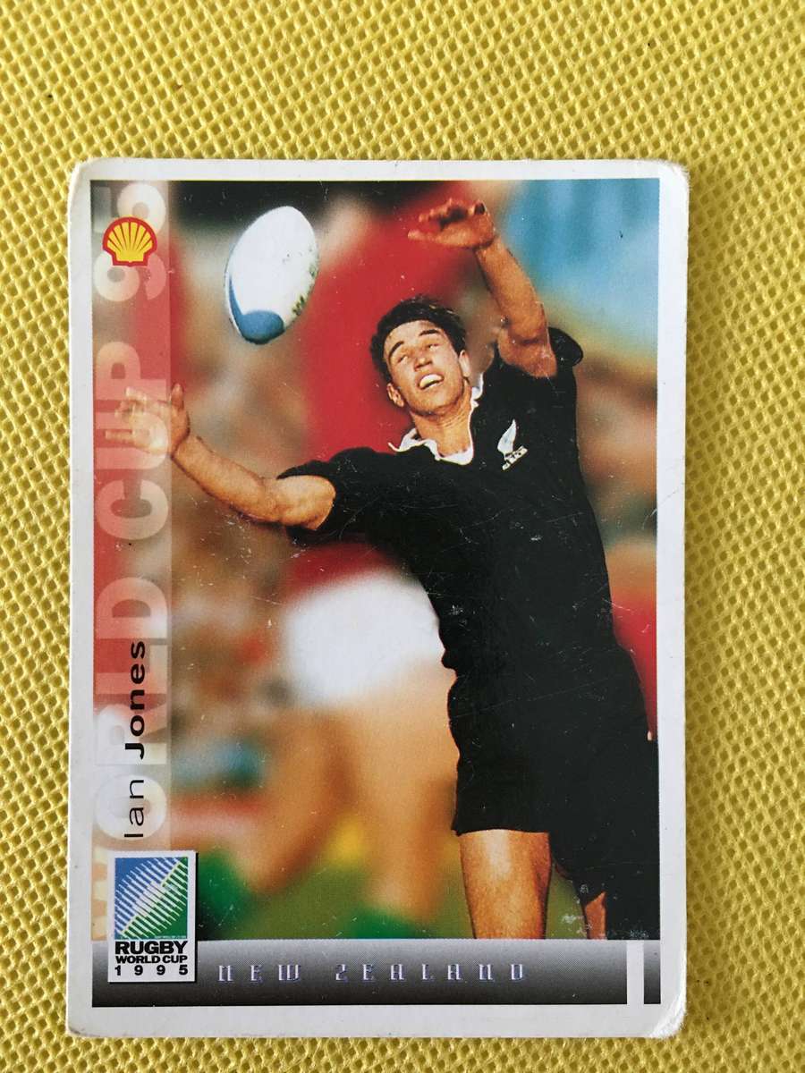 VINTAGE RUGBY TRADING CARD - 1995 RUGBY WORLD CUP -  IAN JONES