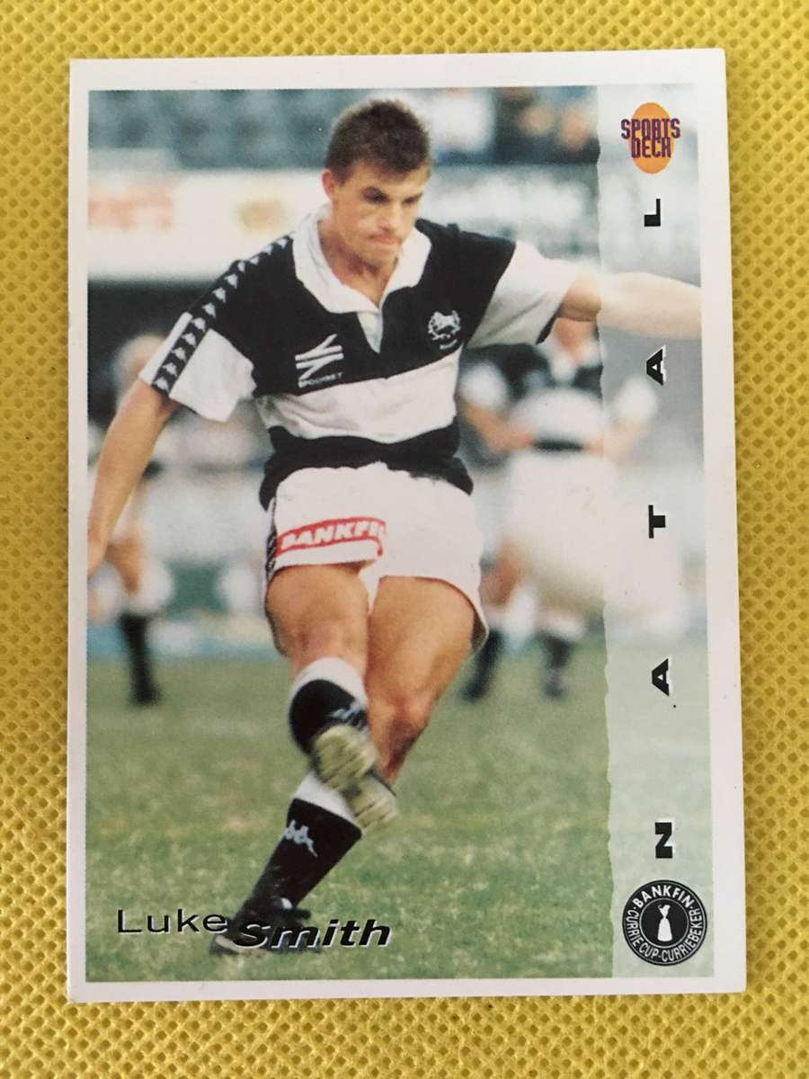 VINTAGE RUGBY  TRADING CARD - 1994 - BANKFIN CURRIE CUP - LUKE SMITH