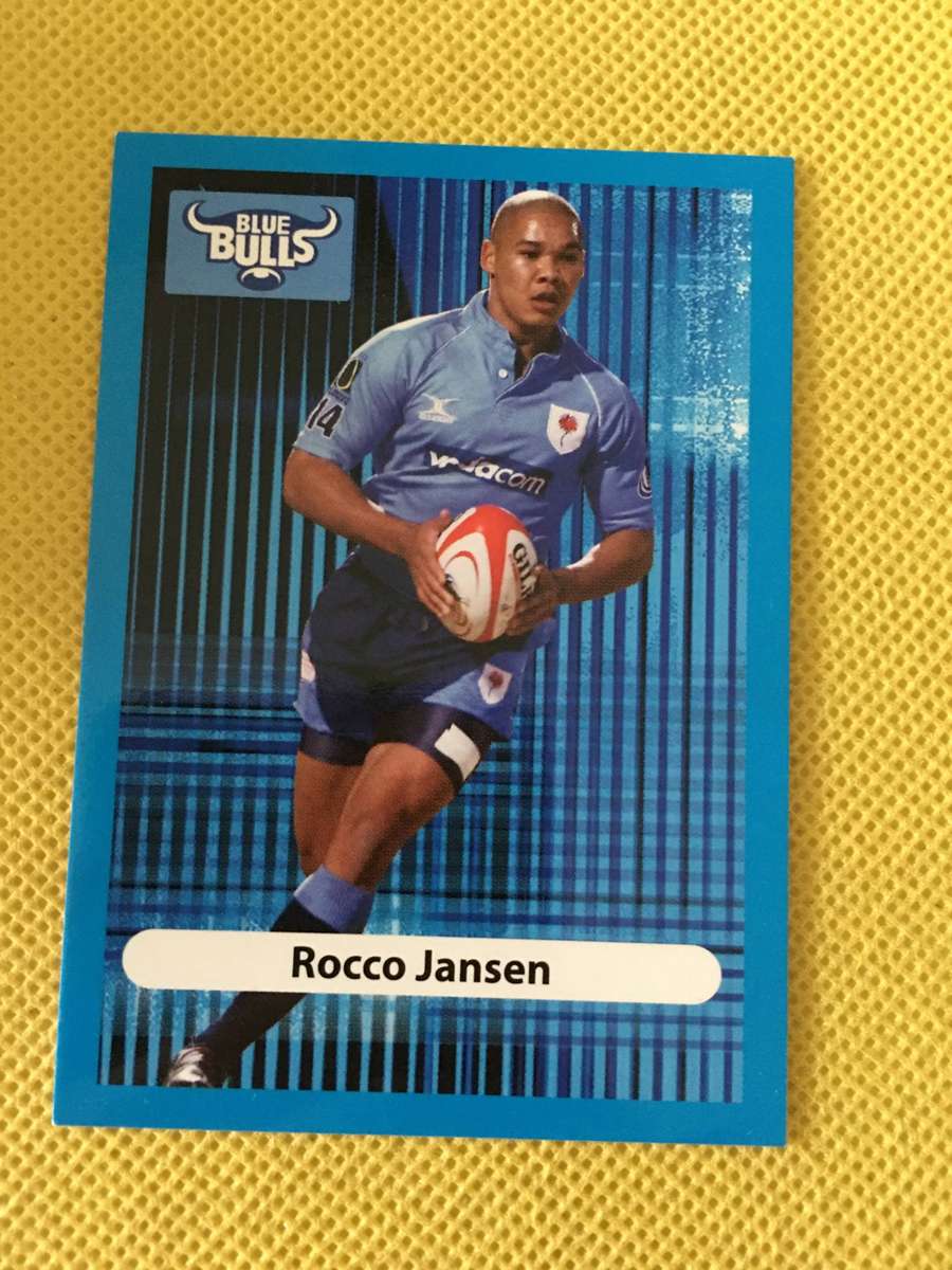 RUGBY TRADING CARD - ROCCO JANSEN