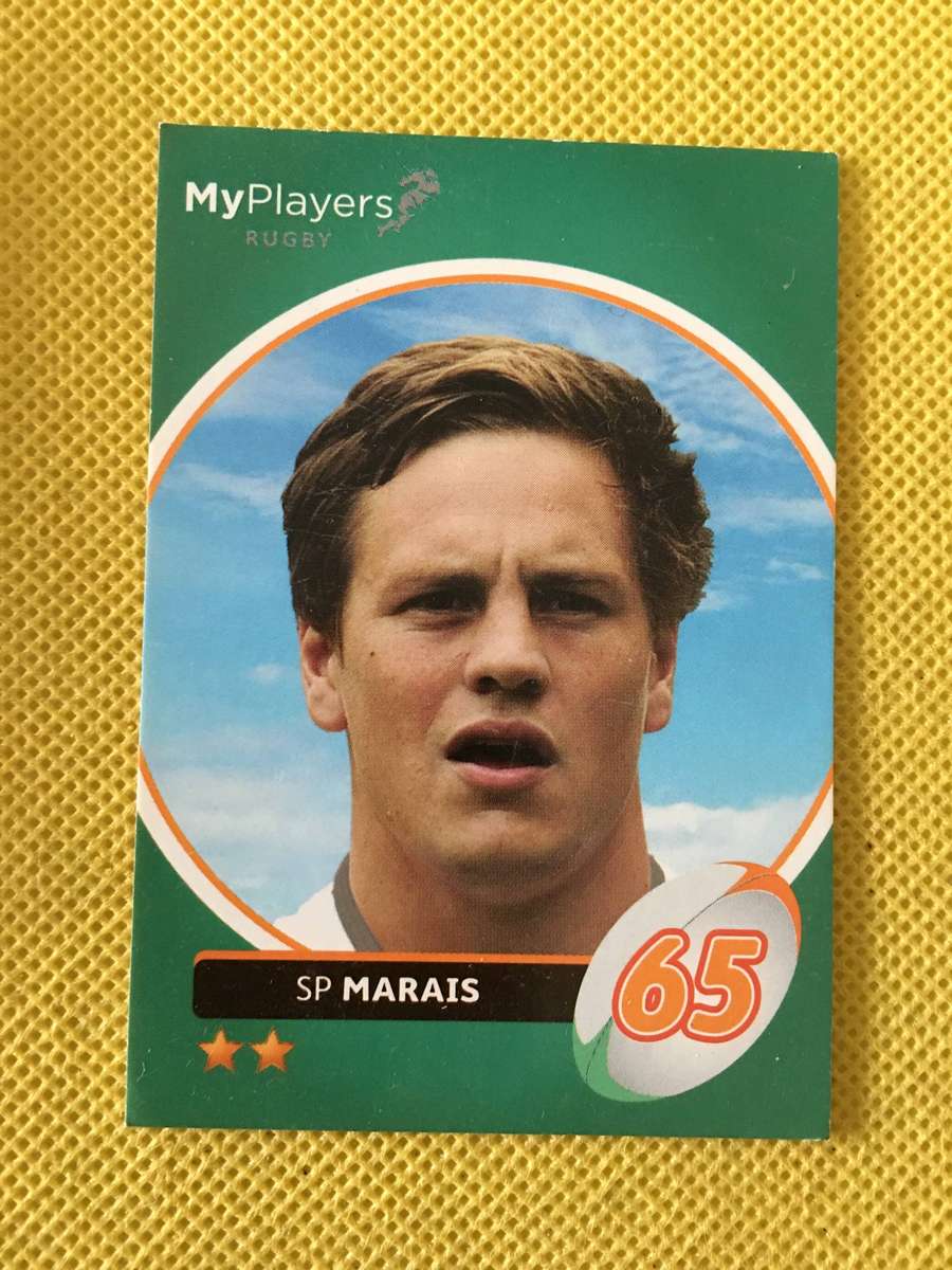 RUGBY TRADING CARD - BIG BALL - SIGNATURE SERIES - SP MARAIS