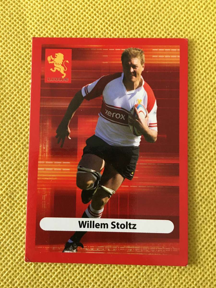 RUGBY TRADING CARD - WILLEM STOLTZ